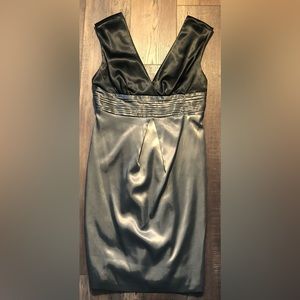 NWT Max And Cleo Cocktail Dress Women’s Size 12. Color Chromium. MSRP $148.00
